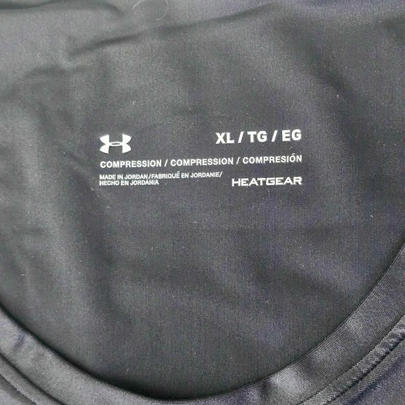 NWT Men's Under Armour Iso-Chill Heat Gear Compression Tank Black XL - Picture 7 of 11